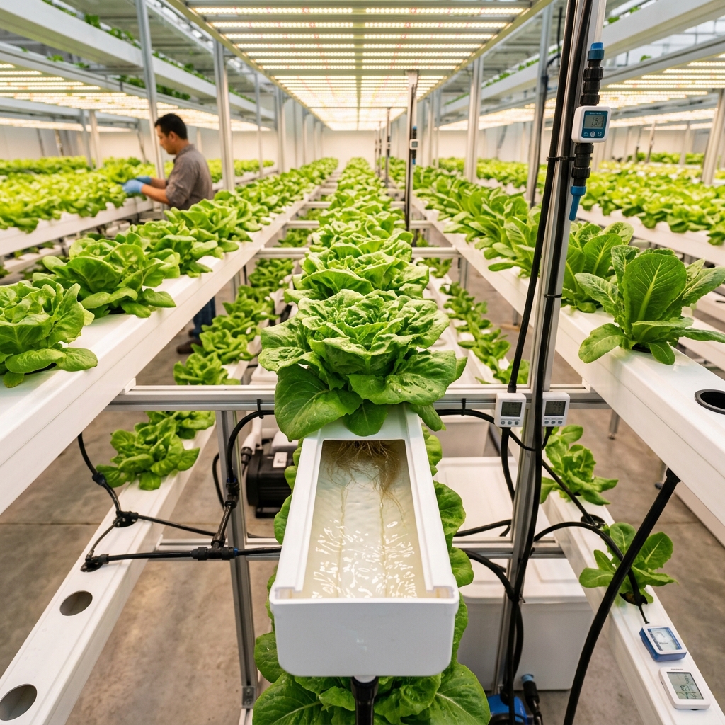 Monitor Kebun Hidroponik Real-time